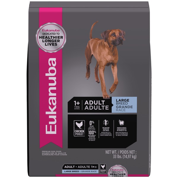 Eukanuba Adult Large Breed Chicken Premium Dog Food (33 lb) Instacart
