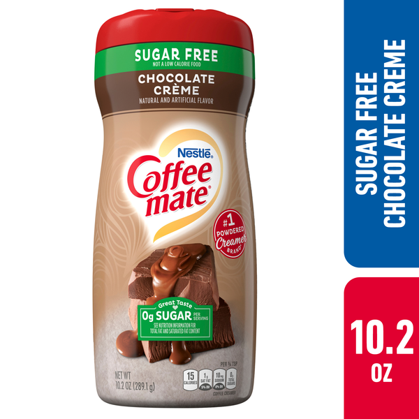 Coffee mate Chocolate Creme Sugar Free Powder Coffee Creamer Same