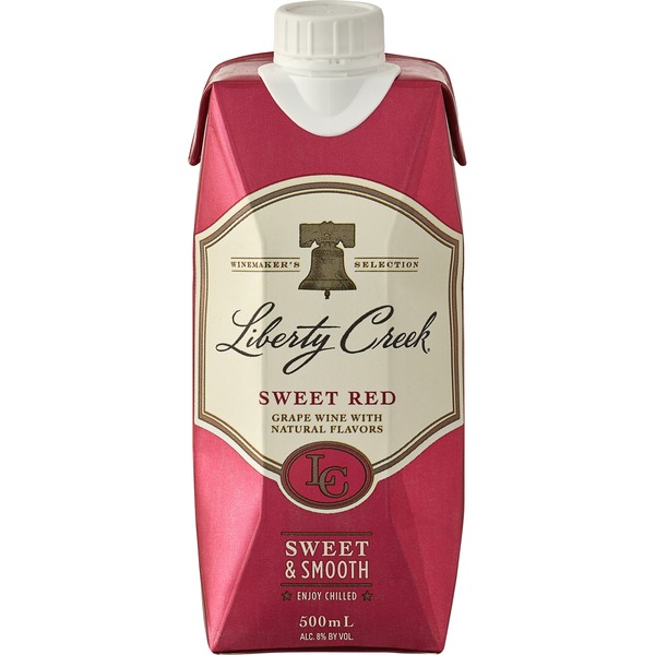 Liberty Creek Sweet Red Wine Tetra (500 ml) Instacart