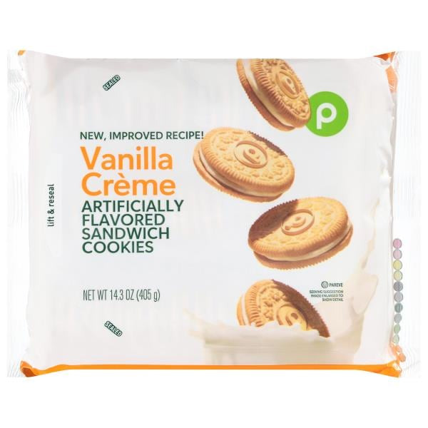 vanila❣️ Publix Sandwich Cookies, Vanilla Creme Same-Day Delivery or Pickup