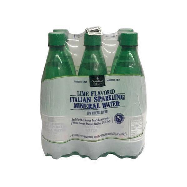 Signature Select Lime Italian Sparkling Mineral Water (each) Instacart