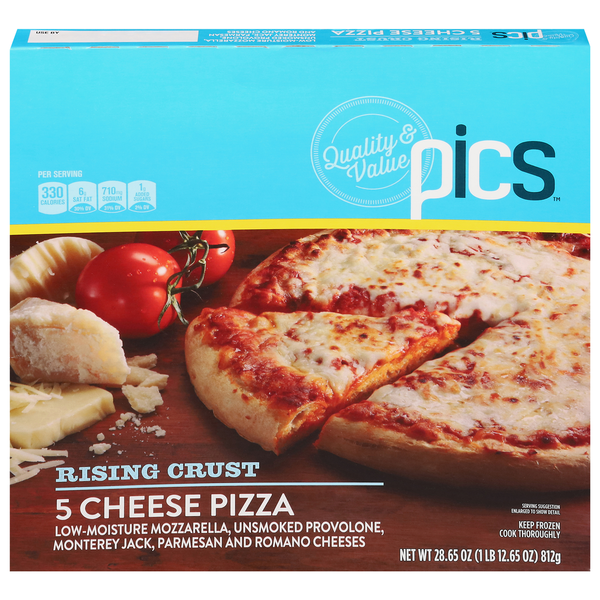 PICS Pizza, 5 Cheese, Rising Crust Same-Day Delivery or Pickup