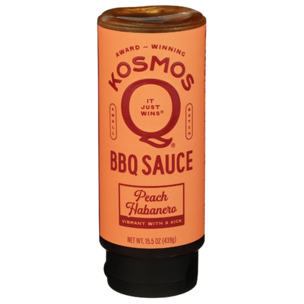 Kosmos Q Peach Habanero BBQ Sauce Same-Day Delivery or Pickup