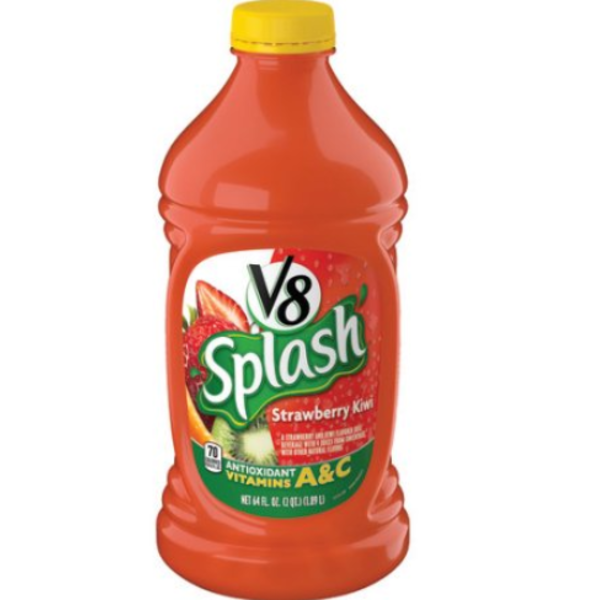 V8 Splash - Strawberry Kiwi - 64 Oz