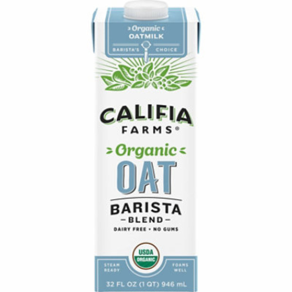 Califia Farms Organic Oat Milk Barista