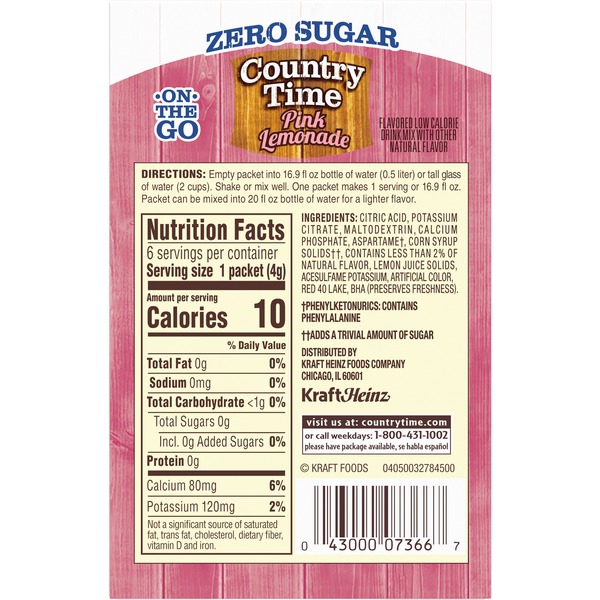 35 Country Time Lemonade Nutrition Label Labels Design Ideas 2020