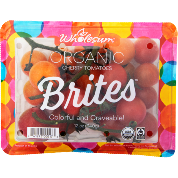 Wholesum Organic Brites Cherry Tomatoes