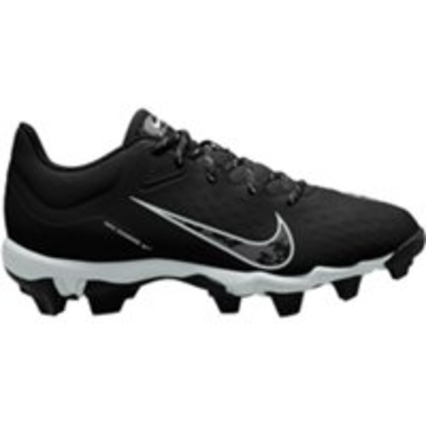 Nike Women's Hyperdiamond 4 Keystone Medium Width Softball Cleats, Size 9 - Black & Platinum