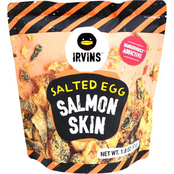 Irvins Salted Egg Salmon Skin