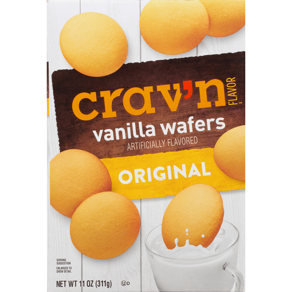 Vanilla CR まとめ売り Crav'n Flavor Vanilla Wafers, Original Same-Day Delivery or Pickup