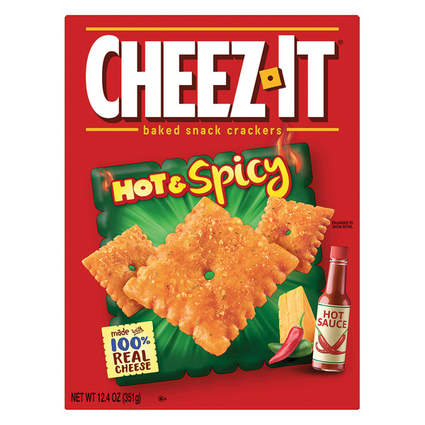 Cheez-It Hot & Spicy Crackers Same-Day Delivery or Pickup | ALDI