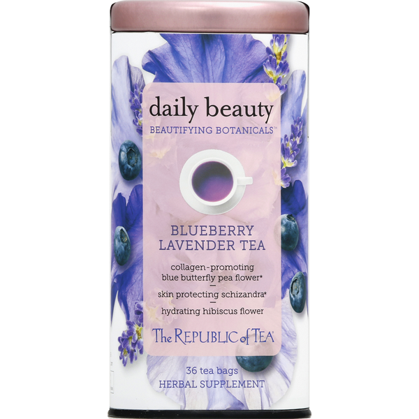 The Republic of Tea Beautifying Botanicals Daily Beauty Herbal Tea