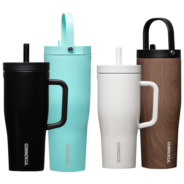 Corkcicle 22 oz. Cruiser and 30 oz. Go Cup XL Set Same-Day