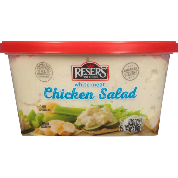 Resers White Meat Chicken Salad (12 oz) Instacart