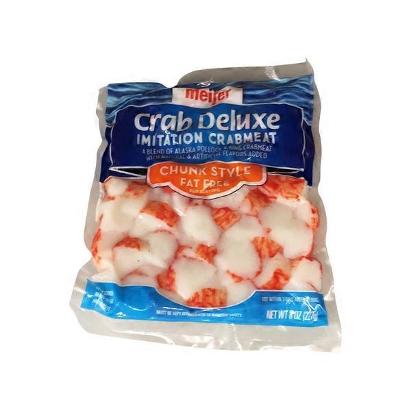 Meijer Chunk Style Imitation Crabmeat (8 oz) Instacart