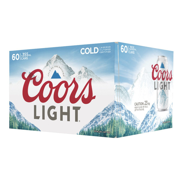 Coors Light Canned Beer