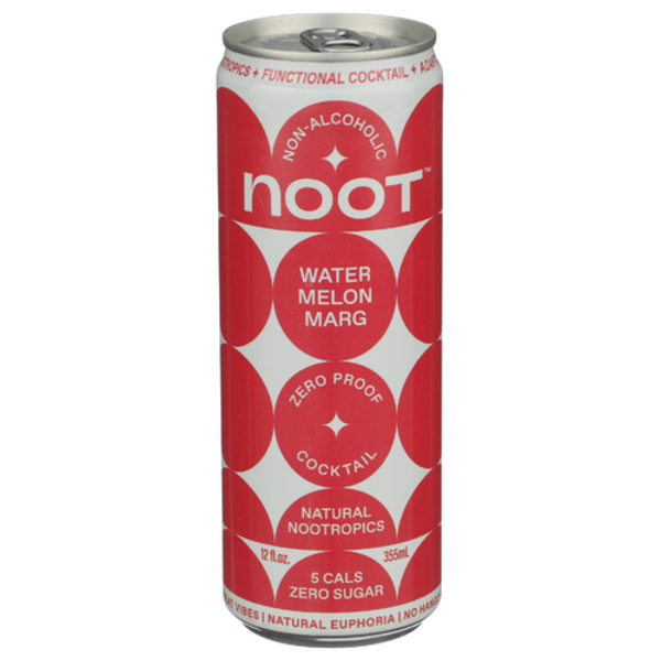Noot Watermelon Marg Non-Alcoholic Zero Proof Functional Cocktail