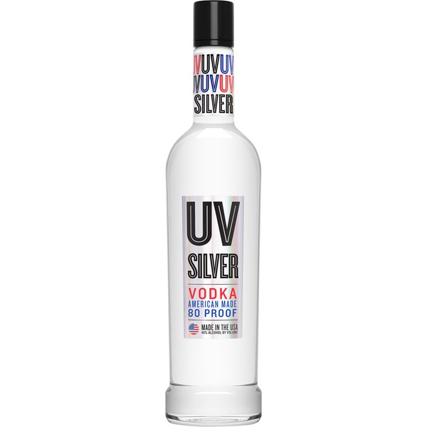 UV Silver Vodka (750 ml) Instacart