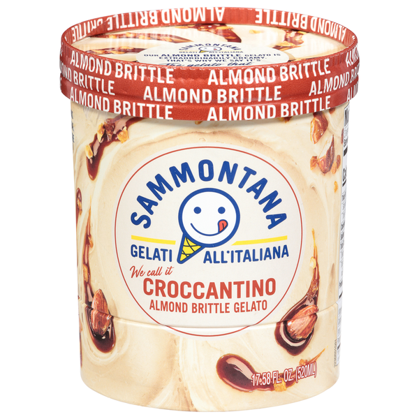 Sammontana Almond Brittle Croccantino Gelato Same-Day Delivery or