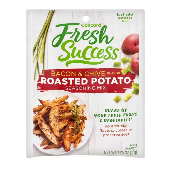Concord Fresh Success Roasted Potato Seasoning Mix Bacon & Chive (1.25