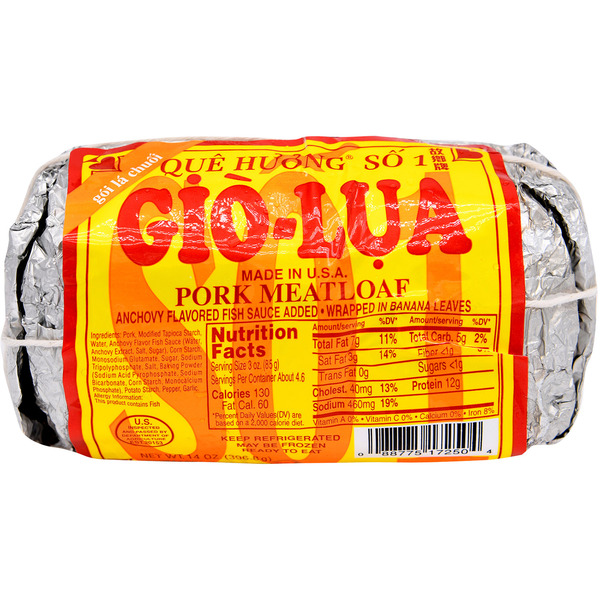 Que Huong Gio Lua Pork Meat Loaf