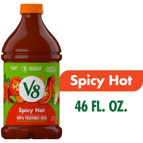 V8 Spicy Hot 100% Vegetable Juice Same-Day Delivery or Pickup | Publix