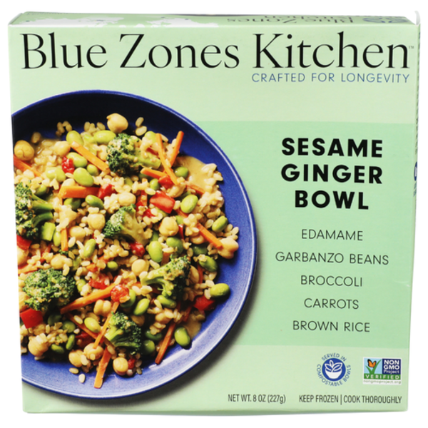 Blue Zones Kitchen Sesame Ginger Bowl