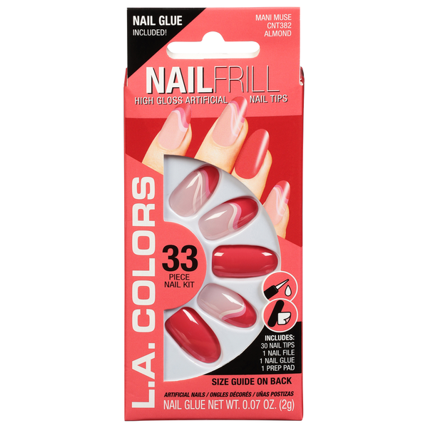 L.A. Colors Nail Kit, Mani Muse, Almond Same-Day Delivery or