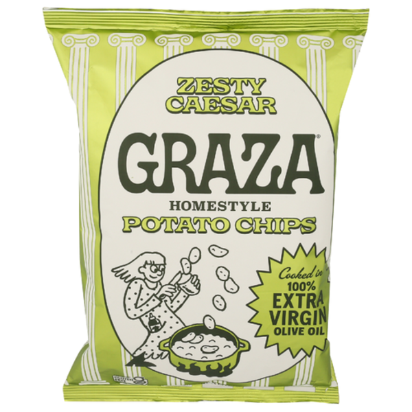 Graza Zesty Caesar Olive Oil Homestyle Potato Chips Same-Day
