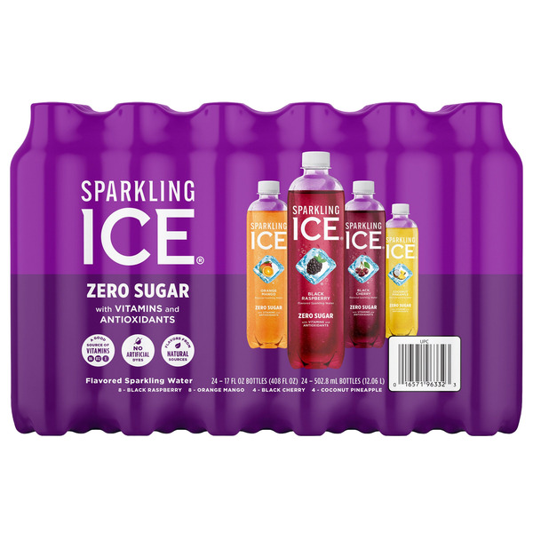 Sparkling Ice Zero Sugar Variety Pack, 17 fl oz, 24-count