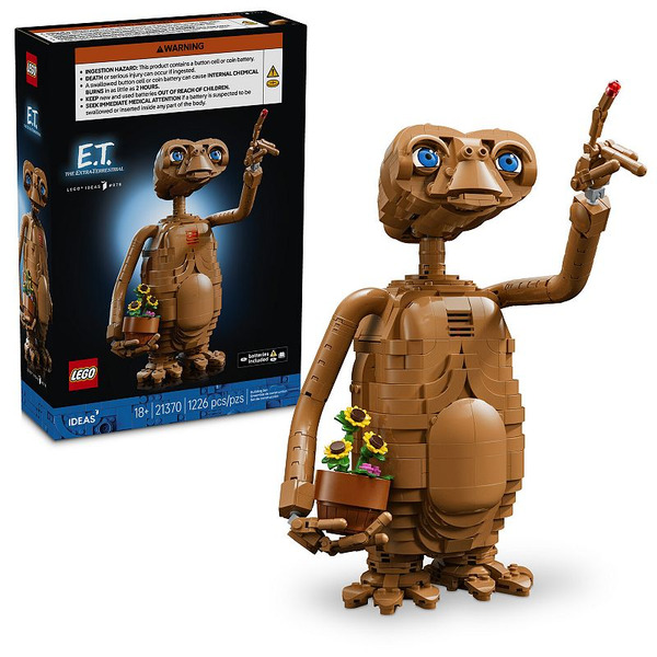 LEGO Ideas E.T. the Extra-Terrestrial Building Set 21370
