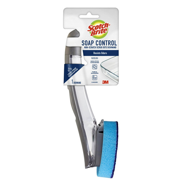 Scotch-Brite Advanced Soap Control Non-Scratch Dishwand