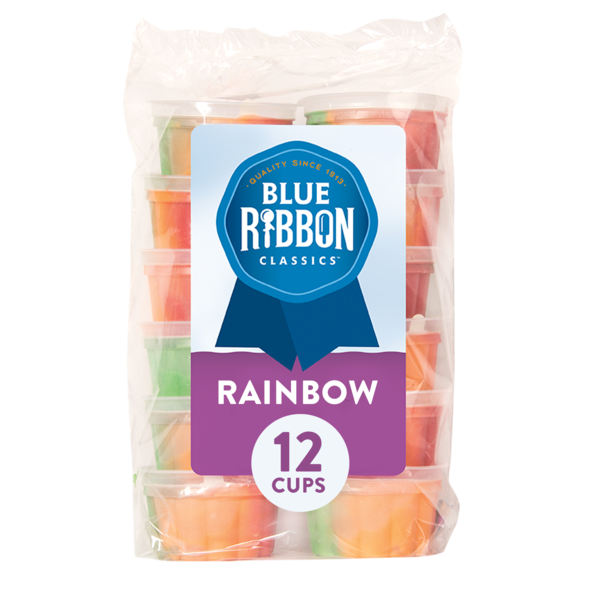 Blue Ribbon Classics Rainbow Sherbet Cup, 12pk Same-Day Delivery