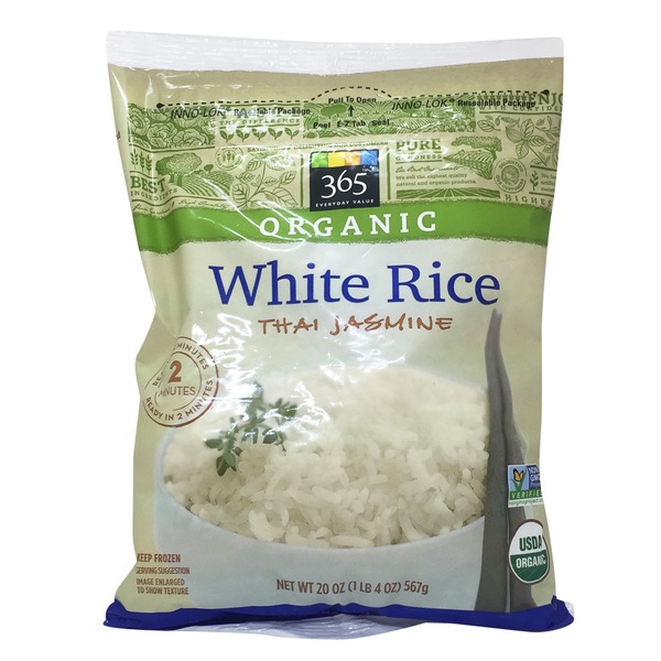 365 frozen organic jasmine rice 20 oz from whole foods market 365 365 frozen organic jasmine rice