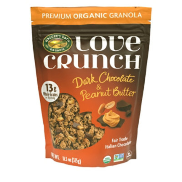 Love Crunch Love Crunch Premium Organic Granola Dark Chocolate & Peanut Butter
