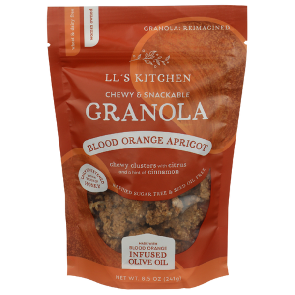 Ll's Kitchen Blood Orange Apricot Chewy Granola