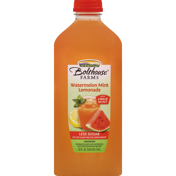 Bolthouse Farms Lemonade, Watermelon Mint (52 fl oz) Instacart