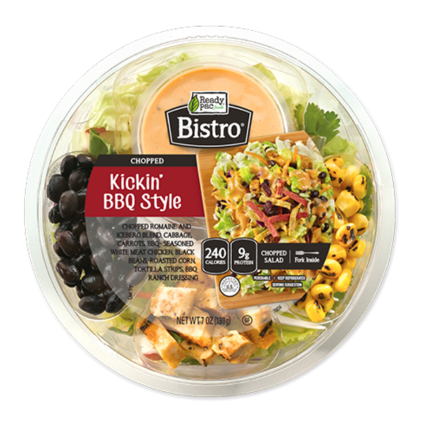 Bistro Kickin’ BBQ Chopped Salad (7 oz) from Stater Bros. Instacart