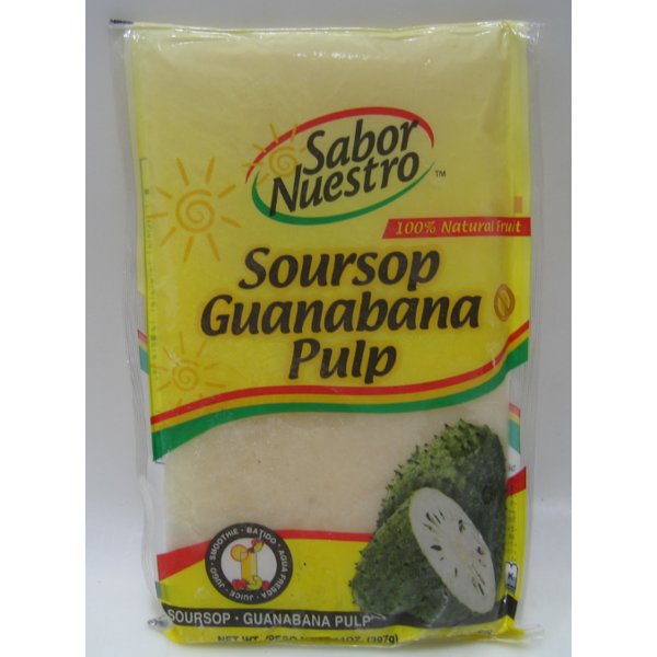 Frozen Sabor Nuestro - Soursop Guanabana Pulp - 14 oz