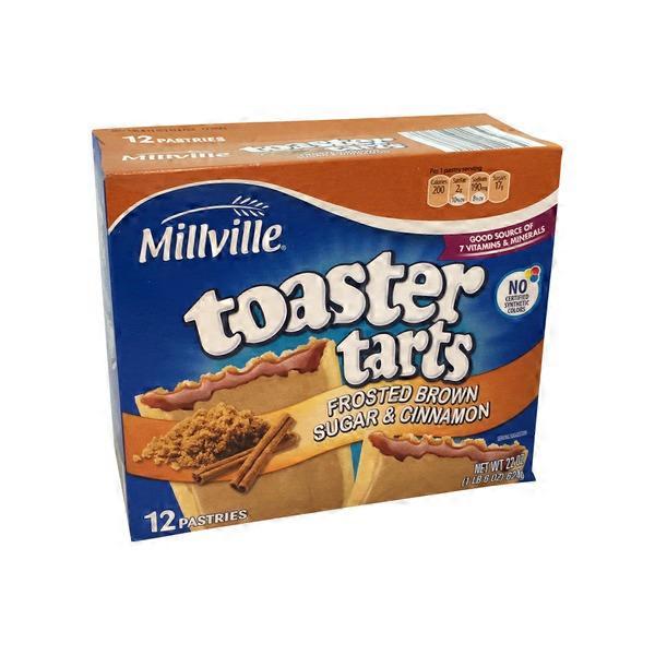 Millville Brown Sugar Cinnamon Toaster Tarts (12 ct) Instacart