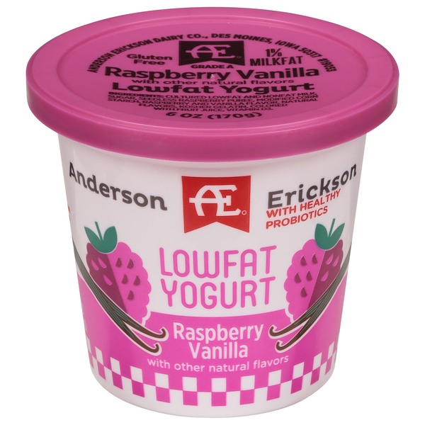 AE Dairy Yogurt, Lowfat, Raspberry Vanilla Same-Day Pickup