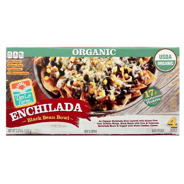 Don Lee Organic Black Bean Enchilada Bowl (9.1 oz) from Costco Instacart