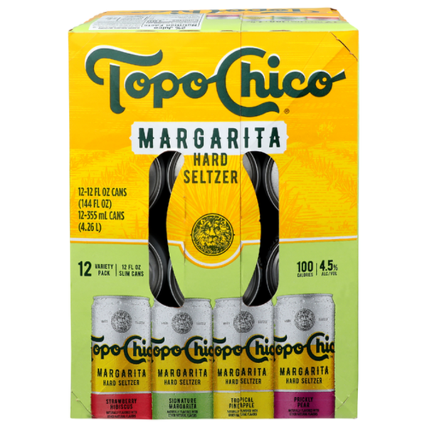 Topo Chico Agave Margarita Variety 12 Pack Cans