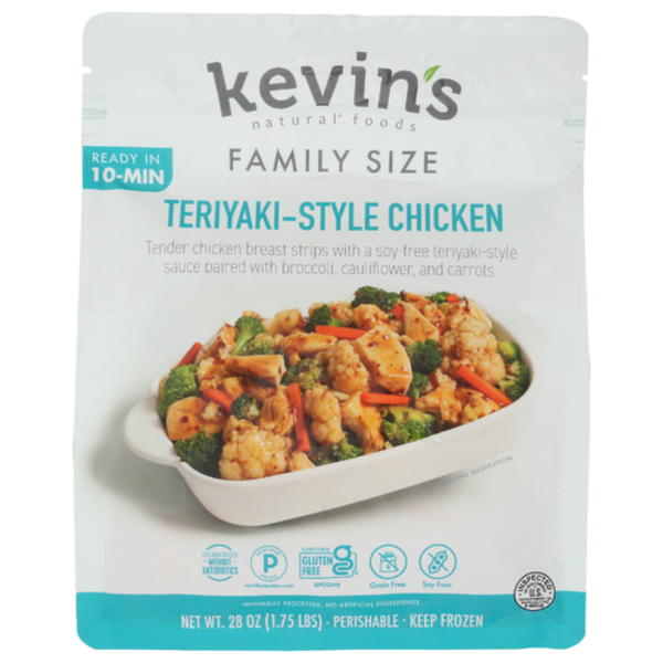 Kevin's Natural Foods Teriyaki-Style Chicken - Family Size
