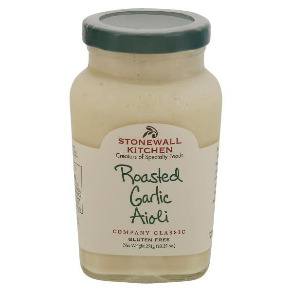 Stonewall Kitchen Aioli, Gluten Free, Roasted Garlic Same-Day Delivery ...