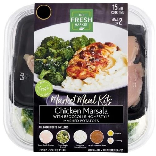 The Fresh Market Market Meal Chicken Marsala Same-Day Delivery or ...