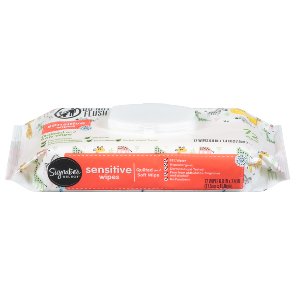 Signature SELECT Wipes, Sensitive