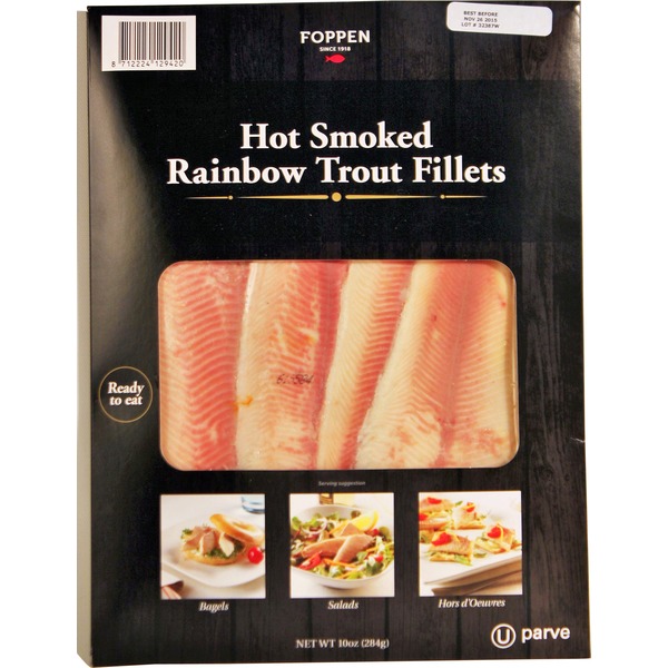 Foppen Farmed Smoked Rainbow Trout (10 oz) from Costco Instacart