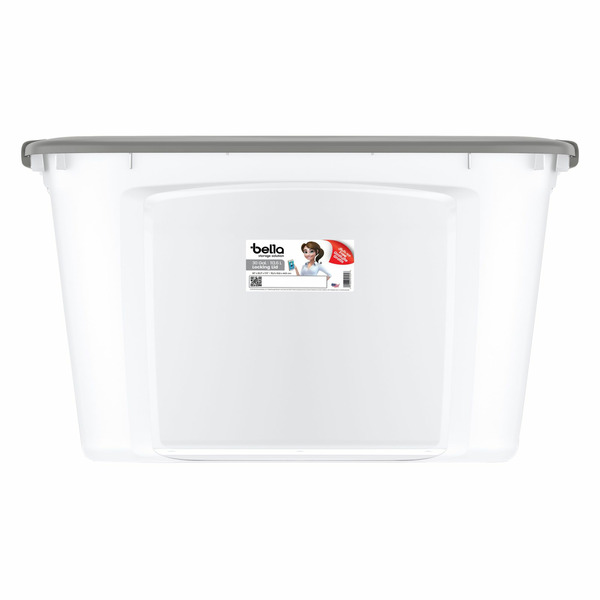 BJ's Wholesale Club Bella Storage Solution 30 Gallon Clear Tote With