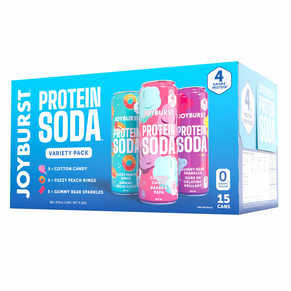 Joyburst Protein Soda Variety Pack